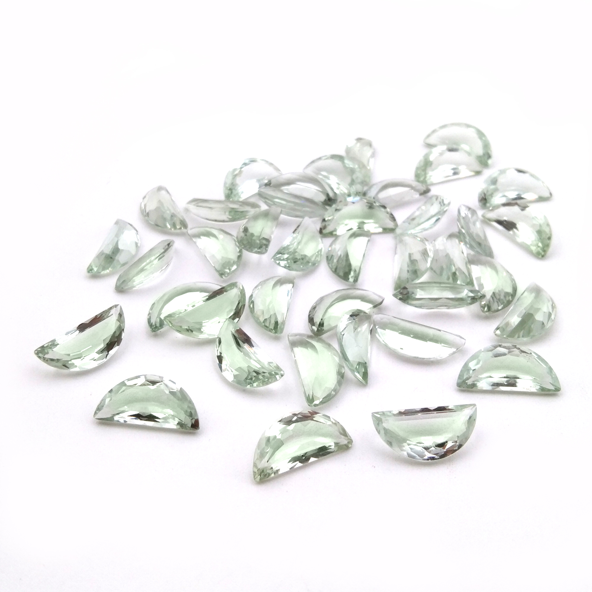 Green Amethyst D Cut