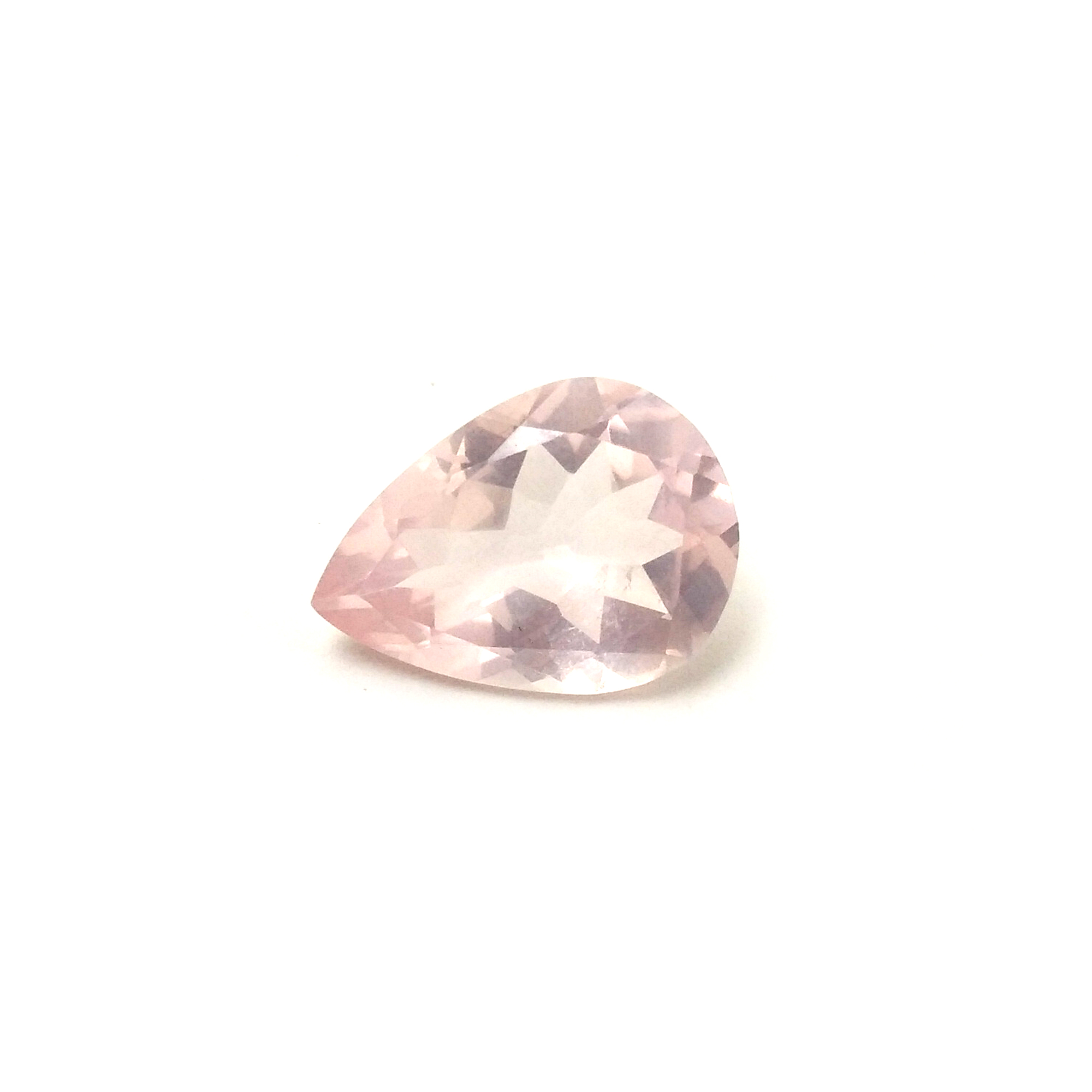 Rose Quartz Pear Cut
