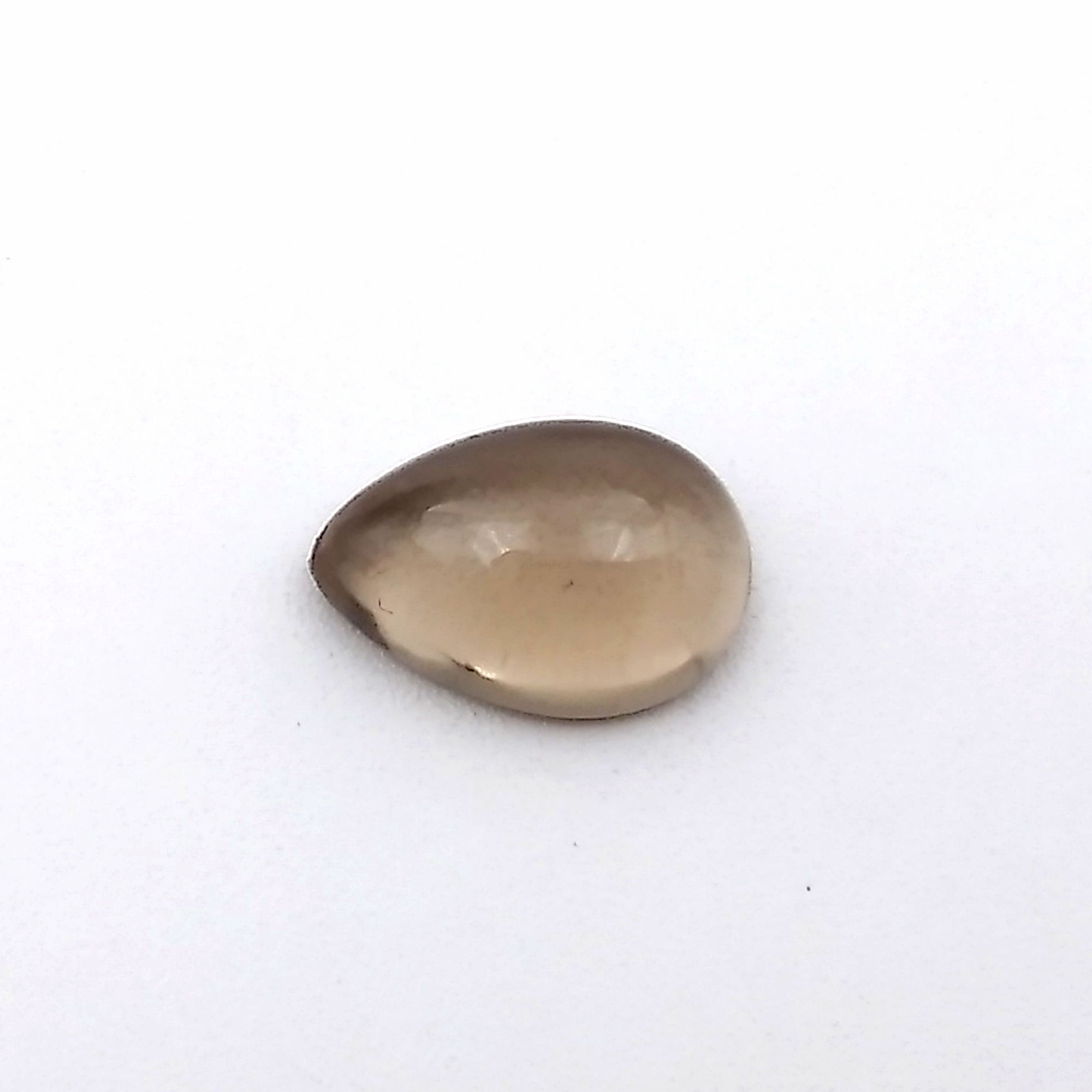Smoky Quartz Pear Cabochon   